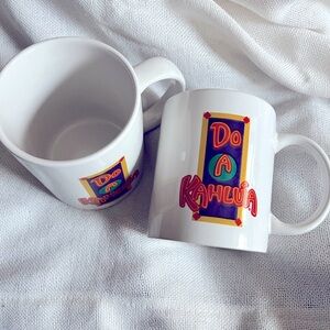 Pair of “Do a Kahlua” coffee mugs